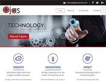 Tablet Screenshot of ojaseservices.com